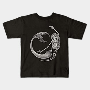 Mermaid skull. Kids T-Shirt